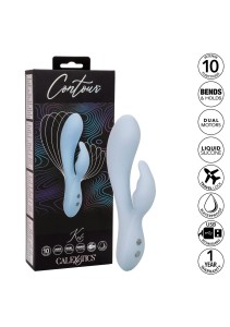 Contour wibrator łechtaczki 10 funkcji wibracji – niebieski - 5