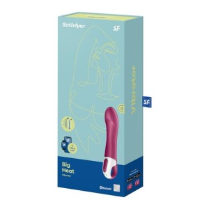 Satisfyer The Big Heat - wibrator ogrzewany czarny - 3