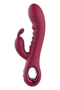 Glam wibrator łechtaczki z uszami królika – 5 rytmów, wodoodporny - 3