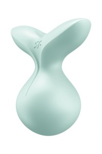 Satisfyer Viva La Vulva 3 - mini wibrator miętowy - 1