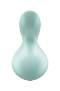 Satisfyer Viva La Vulva 3 - mini wibrator miętowy - 5
