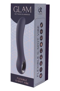 Glam wibrator punktu G elastyczny z 5 rytmami - IPX6 wodoodporny - 1