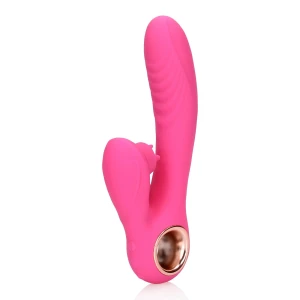 Loveline wibrator łechtaczki z funkcją grzania – króliczek - 1