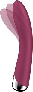 Satisfyer Spinning Vibe 1 - wibrator punktu G rotacyjny czerwony - 5