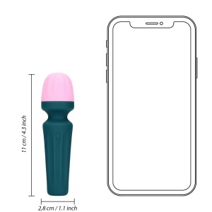 Loveline mini wibrator kompaktowy - różowy - 9