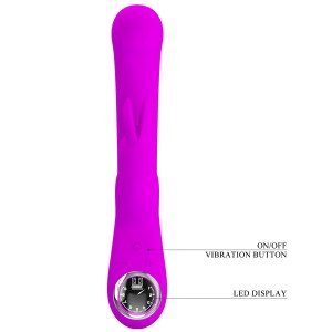 PRETTY LOVE - Skylar Purple, 10 vibration functions 9 speed levels 10 thumping functions - 8