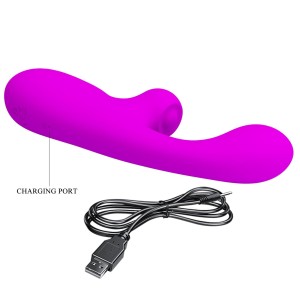 PRETTY LOVE - Skylar Purple, 10 vibration functions 9 speed levels 10 thumping functions - 9