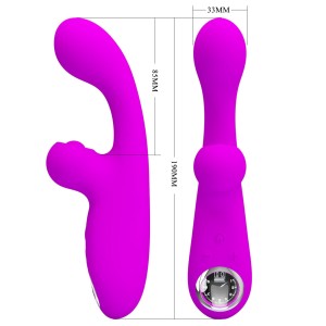 PRETTY LOVE - Skylar Purple, 10 vibration functions 9 speed levels 10 thumping functions - 10