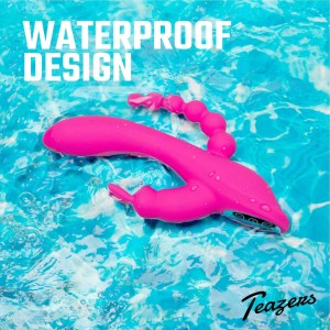 Double Rabbit wibrator łechtaczki 10 trybów wibracji – wodoodporny - 3