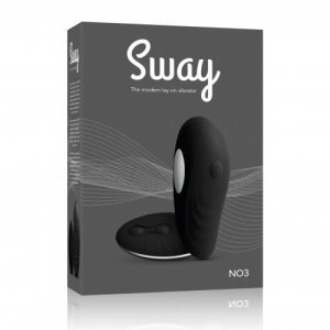 Sway Vibes wibrator łechtaczki z pilotem – czarny, 10 trybów - 7