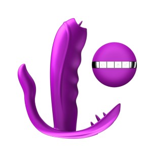 Stymulator wibrator łechtaczki 7 trybów, funkcja grzania - wodoodporny - 1