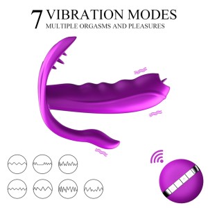 Stymulator wibrator łechtaczki 7 trybów, funkcja grzania - wodoodporny - 9