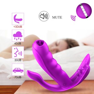 Stymulator wibrator łechtaczki 7 trybów, funkcja grzania - wodoodporny - 11