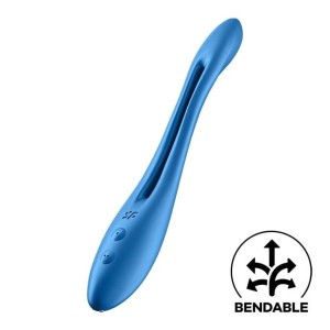 Satisfyer Elastic Game - wibrator łechtaczkowy niebieski - 1