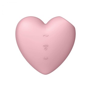 Satisfyer Cutie Heart - wibrator soniczny serduszko różowy - 5