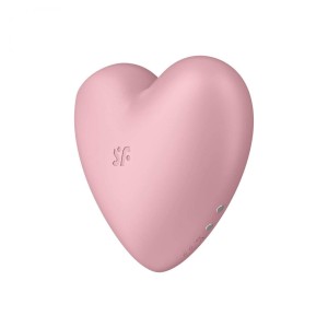 Satisfyer Cutie Heart - wibrator soniczny serduszko różowy - 6