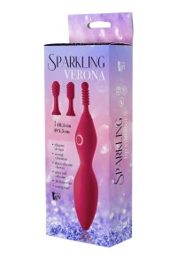 Dream Toys wibrator łechtaczki 10 trybów – różowy, wodoodporny - 1