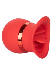 French Kiss wibrator łechtaczki 12 funkcji – czerwony - 1