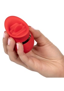 French Kiss wibrator łechtaczki 12 funkcji – czerwony - 6