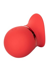 French Kiss wibrator łechtaczki 12 funkcji – czerwony - 10