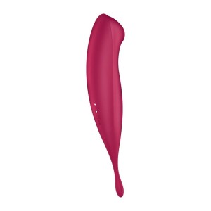 Satisfyer Twirling Pro Connect App - rotacyjny masażer z aplikacją ciemnoczerwony - 4
