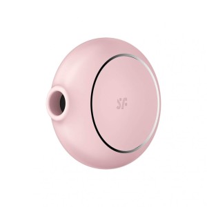 Satisfyer Pro To Go 3 - podróżny stymulator powietrzny różowy - 2