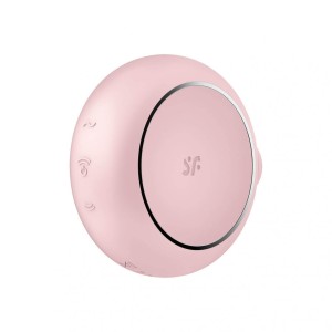 Satisfyer Pro To Go 3 - podróżny stymulator powietrzny różowy - 5