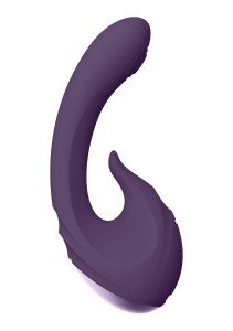 Miki wibrator łechtaczki mocne silniki, wodoodporny – fioletowy - 4