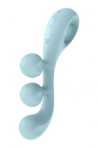Satisfyer Tri Ball 2 - wibrator łechtaczkowy jasnoniebieski - 1