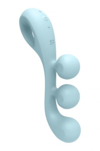 Satisfyer Tri Ball 2 - wibrator łechtaczkowy jasnoniebieski - 9