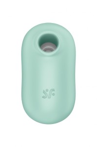 Satisfyer Pro To Go 2 - podróżny stymulator powietrzny miętowy - 3