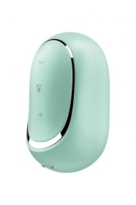 Satisfyer Pro To Go 2 - podróżny stymulator powietrzny miętowy - 6