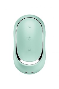 Satisfyer Pro To Go 2 - podróżny stymulator powietrzny miętowy - 7