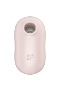Satisfyer Pro To Go 2 - podróżny stymulator powietrzny beżowy - 3