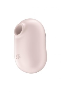 Satisfyer Pro To Go 2 - podróżny stymulator powietrzny beżowy - 4