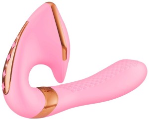Shunga wibrator łechtaczki 10 trybów wibracji – jasnoróżowy - 3
