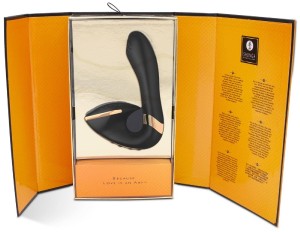 Shunga wibrator łechtaczki 10 trybów wibracji – czarny, wodoodporny - 6