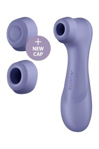 Satisfyer Pro 2 - wibrator soniczny sterowany telefonem liliowy - 1