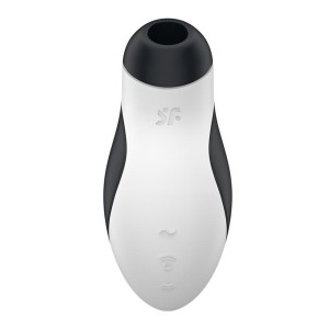Satisfyer Orca Double Air Pulse - podwójny masażer orka czarno-biały - 5
