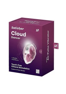 Satisfyer Cloud Dancer - wibrator soniczny chmurka przezroczysty - 2