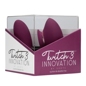 Twitch wibrator łechtaczki ssanie i 10 funkcji - burgundowy - 2