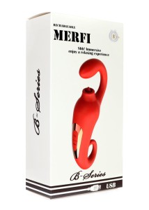 Merfi wibrator łechtaczki 10 funkcji wibracji – wodoodporny USB - 13