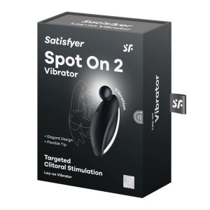 Satisfyer Spot On 2 - wibrator łechtaczkowy czarny - 7