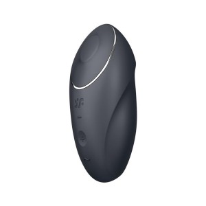 Satisfyer Tap & Climax 1 - wibrator łechtaczkowy szary - 5