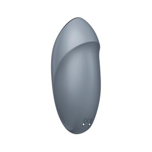 Satisfyer Tap & Climax 1 - wibrator łechtaczkowy niebieskoszary - 6