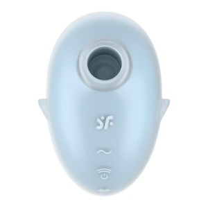 Satisfyer Cutie Ghost - wibrator soniczny duszek niebieski - 3