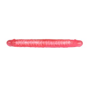 BAILE dildo podwójne - twarde, długie, gładkie TPR - 2