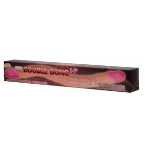 BAILE dildo podwójne - twarde, długie, gładkie TPR - 6