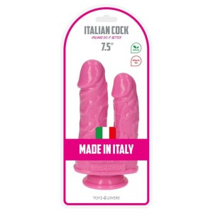 Romolo e Remo dildo podwójne wodoodporne – różowe, 18,5 cm - 8