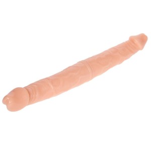 BAILE Dildo podwójne realistyczne - cielisty, 37 cm - 3